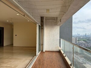 Balcony in 4 BHK Apartment at Ajmera Zeon, Bhakti Park – for Rent