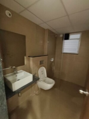 Bathroom in 3 BHK Apartment at Runwal The Central Park, Chinchwad – for Rent