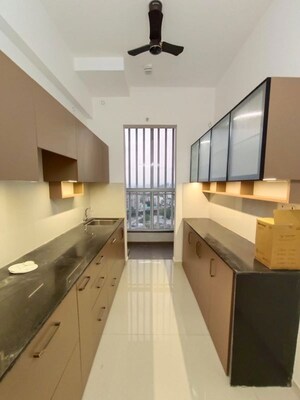 Kitchen in 3 BHK Apartment at Runwal The Central Park, Chinchwad – for Rent