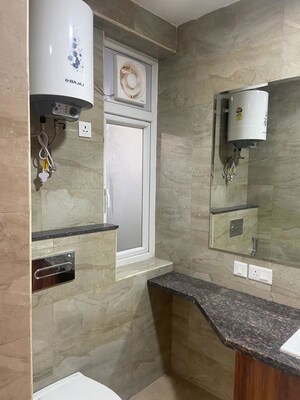Bathroom in 3 BHK Apartment at The Center Court, Sector 88a – for Rent