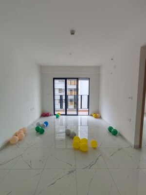 Building Lobby in 2 BHK Apartment at Mahindra Nestalgia, Pimpri – for Rent