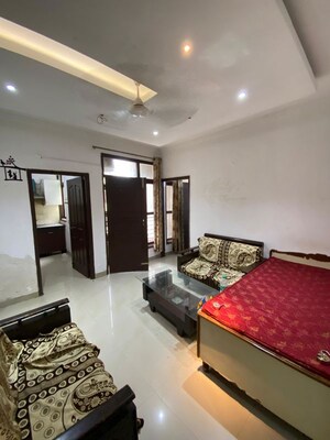Living Room in Studio Apartment at Maya Garden City, Lohgarh – for Rent