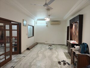 Dining area in 4 BHK Builder Floor at Model Town – for Rent