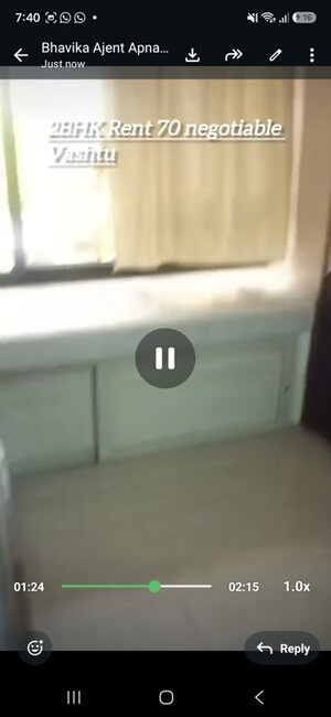 Kitchen in 2 BHK Apartment at Vastu Complex, Andheri East – for Rent