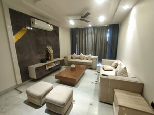 Living Room in 4 BHK Apartment at Shapoorji Pallonji Joyville Tower Crown, Sector 102 – for Rent