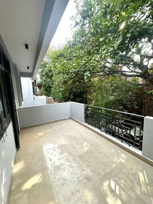 Balcony in 3 BHK Builder Floor at Kalkaji – for Rent