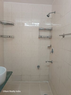 Bathroom in 2 BHK Apartment at Vasant Kunj – for Rent