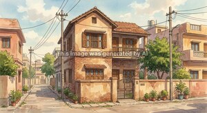  Independent House – Exterior View View at Garhmukteshwar - for Sale