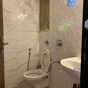Bathroom in 2 BHK Apartment at Radheya Krishna Chhaya, Eksar – for Rent