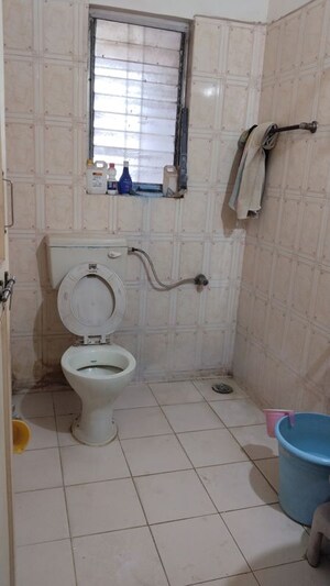 Bathroom in 2 BHK Apartment at Ganga Village, Hadapsar – for Rent