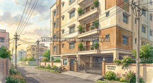  Apartment – Exterior View View at Abhyudaya Nagar - for Sale