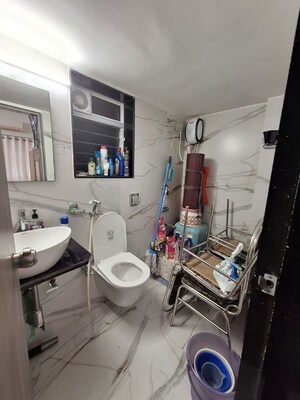 Attached Bathroom in 1 BHK Apartment at Supreme Imperial, Borivali West – for Sale
