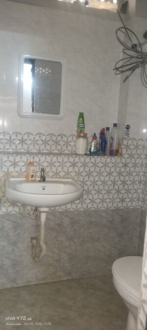 Bathroom in 1 RK Apartment at Laahari Residency, Madhapur – for Rent