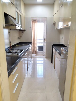 Kitchen in 2.5 BHK Apartment at Gundecha Symphony, Andheri West – for Rent