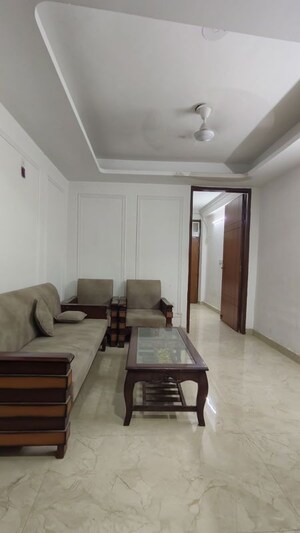 Living Room in 1 BHK Builder Floor at Saket – for Rent
