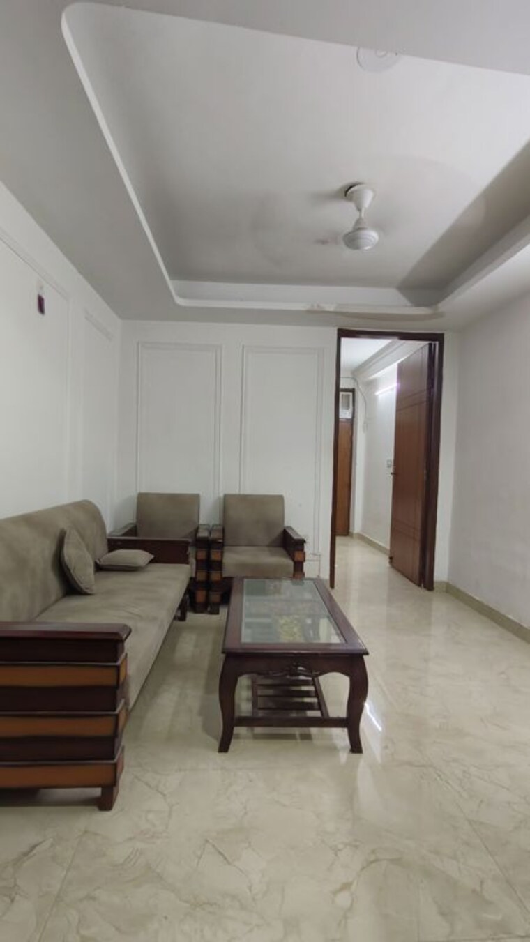 Living Room, saket 1 Bedroom 500 Sq.Ft. Builder Floor In Saket Delhi 10463884
