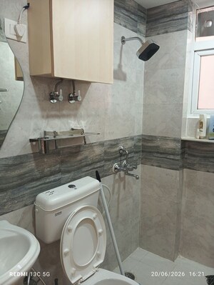 Bathroom in 2 BHK Apartment at Signature Global Prime, Sector 63a – for Rent