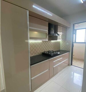 Kitchen in 3 BHK Apartment at SNN Raj Etternia, Haralur Road – for Rent