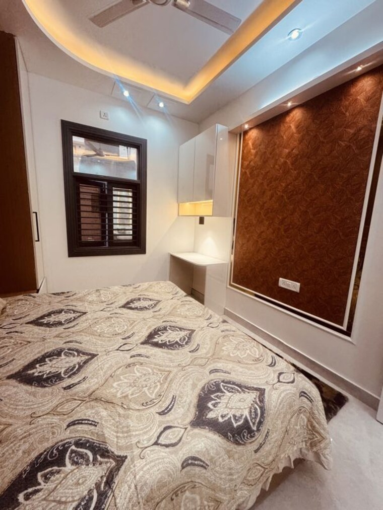 Bedroom, uttam nagar west 3 Bedroom 900 Sq.Ft. Builder Floor In Uttam Nagar West Delhi 10463920