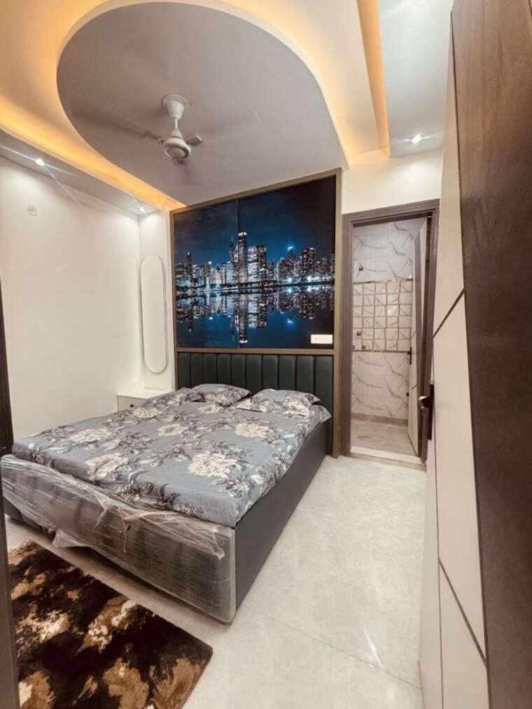 Bedroom, uttam nagar west 3 Bedroom 900 Sq.Ft. Builder Floor In Uttam Nagar West Delhi 10463920
