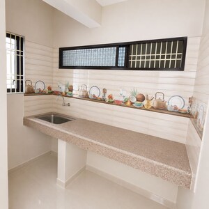 Kitchen in 2 BHK Independent House at Raja Bazar – for Rent