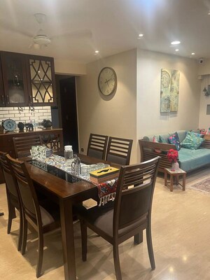 Team Area in 3 BHK Apartment at Lake Home, Powai – for Rent