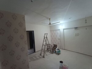 Bathroom in 1 BHK Apartment at Kopar Khairane – for Rent