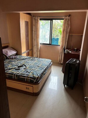Bedroom in 1 BHK Apartment at Manmohan Park, Bibwewadi – for Rent