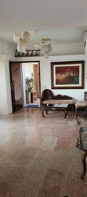 Living Room in 3 BHK Apartment at Bandra West – for Rent