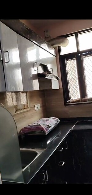 Kitchen in 1 BHK Builder Floor at Dwarka Mor – for Rent