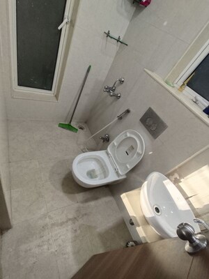 Bathroom in 1 BHK Apartment at JP Eminence, Andheri West – for Rent