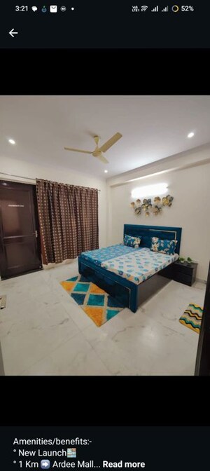 Bedroom in 4 BHK Builder Floor at Vasant Vihar – for Rent