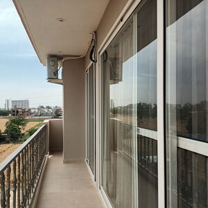 Balcony in 3 BHK Apartment at Artique Uptown Skylla, International Airport Road – for Rent