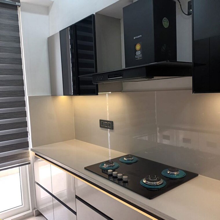 Kitchen, artique-uptown-skylla 3 Bedroom 1750 Sq.Ft. Apartment In International Airport Road Zirakpur 10464050