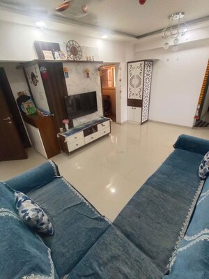 Living Room in 2 BHK Apartment at Puranik Aldea Anexo, Baner – for Rent