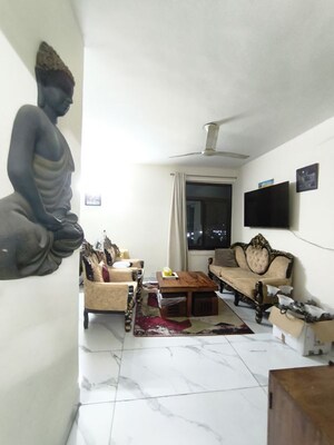 Living Room in 2.5 BHK Apartment at NK Sharma Savitry Greens 2, Ghazipur – for Sale