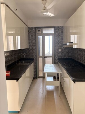 Kitchen in 4 BHK Apartment at Lodha Kiara, Worli – for Rent