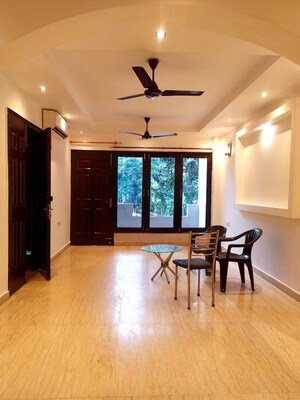 Living Room in 3 BHK Builder Floor at East Of Kailash – for Rent