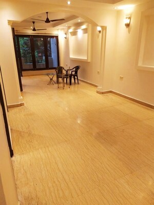 Living Room in 3 BHK Builder Floor at East Of Kailash – for Rent