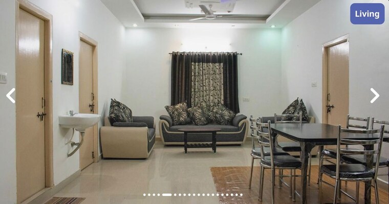 Living Room, serilingampally 3 Bedroom 1460 Sq.Ft. Apartment In Serilingampally Hyderabad 10464162