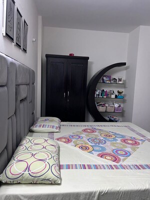 Bedroom in 3 BHK Apartment at Ramprastha Primera, Sector 37d – for Rent