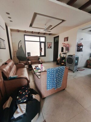 Living Room in 1 BHK Independent House at Sector 9 – for Rent