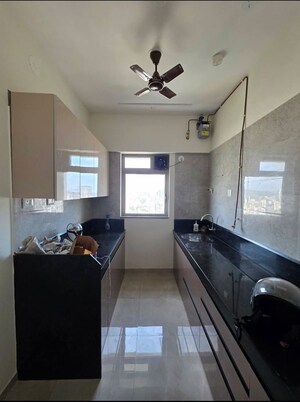 Kitchen in 1 BHK Apartment at Sheth Irene, Malad West – for Rent