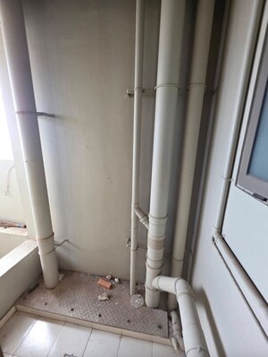 Building Lobby in 1 BHK Apartment at Sheth Irene, Malad West – for Rent