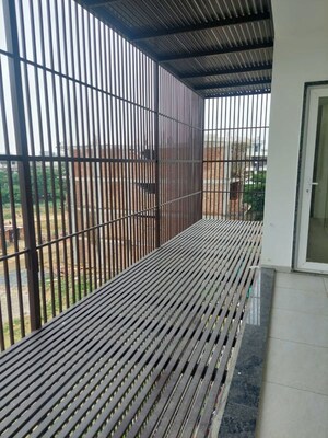 Balcony in 3 BHK Builder Floor at Sushant Lok Iii – for Rent