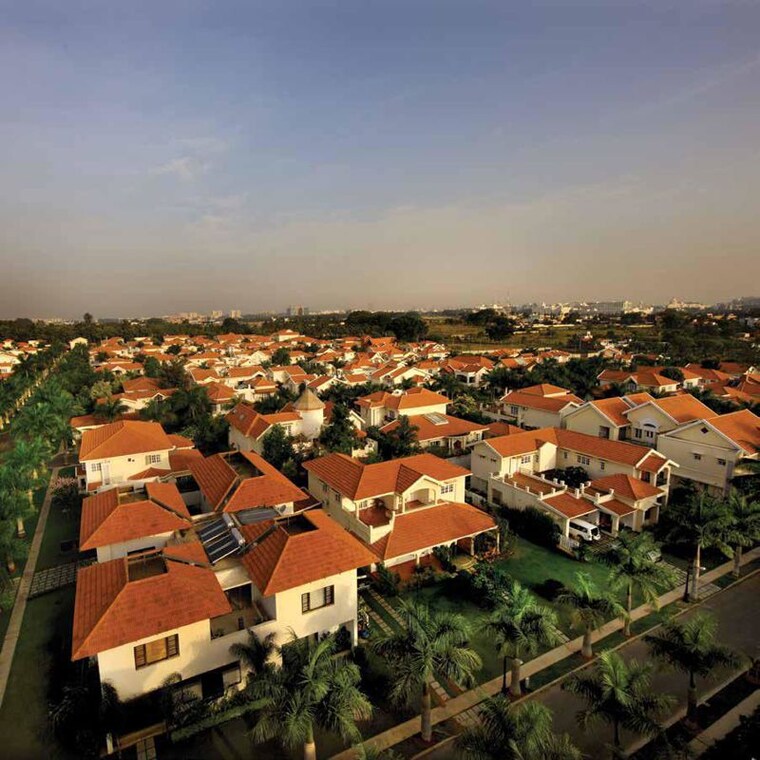 Exterior View, adarsh-palm-acres 4 Bedroom 4000 Sq.Ft. Villa In Huttanahalli Bangalore 10464213