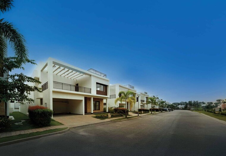 Exterior View, adarsh-palm-acres 4 Bedroom 4000 Sq.Ft. Villa In Huttanahalli Bangalore 10464213