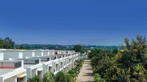 Balcony in 4 BHK Villa at Adarsh Palm Acres, Huttanahalli – for Sale
