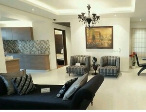 Living Room in 3 BHK Apartment at Tulip Violet, Sector 69 – for Sale