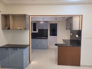 Kitchen in 3 BHK Apartment at Hallmark Treasor, Narsingi – for Rent